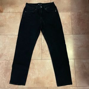 Zara High Waisted Slim Fit Jeans